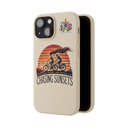 'Chasing Sunsets'_Plastic Free Biodegradable Phone Case (MHB Edition) - My Higher Being