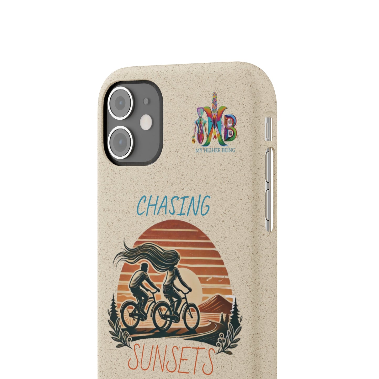 'Chasing Sunsets'_Plastic Free Biodegradable Phone Case (MHB Edition) - My Higher Being