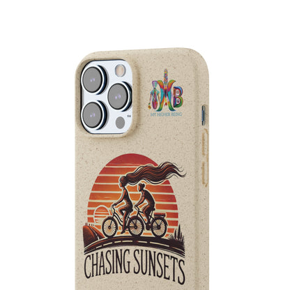 'Chasing Sunsets'_Plastic Free Biodegradable Phone Case (MHB Edition) - My Higher Being