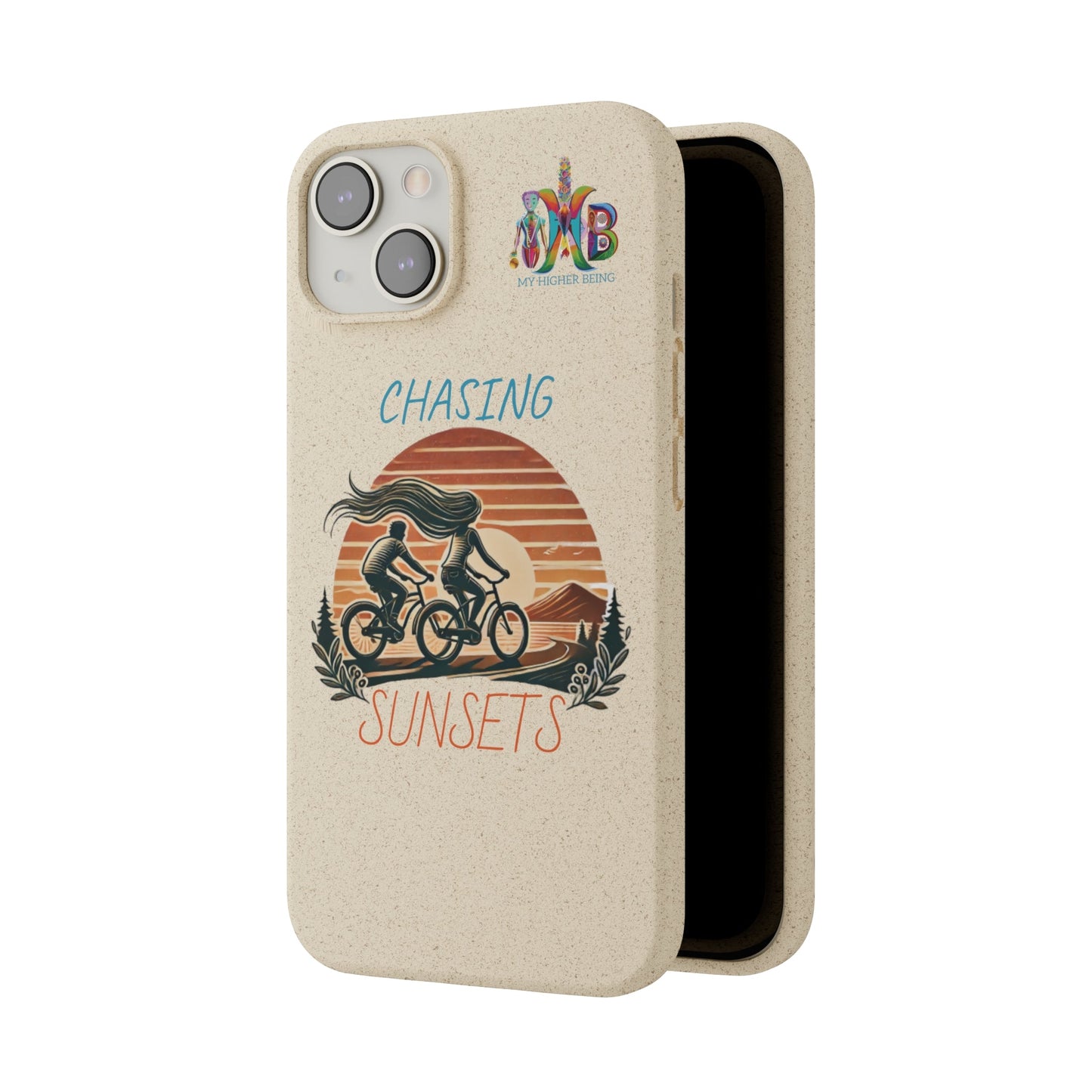 'Chasing Sunsets'_Plastic Free Biodegradable Phone Case (MHB Edition) - My Higher Being