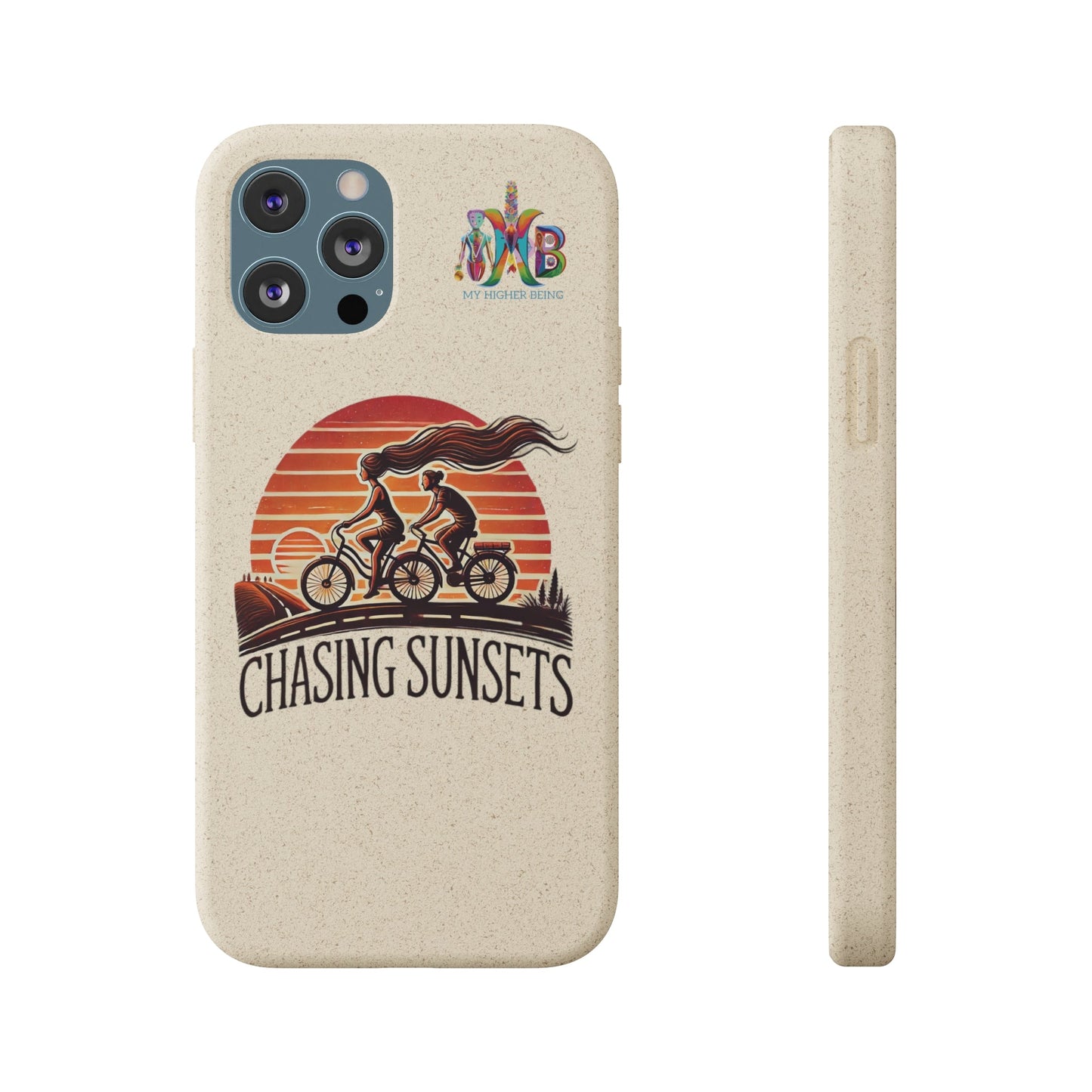 'Chasing Sunsets'_Plastic Free Biodegradable Phone Case (MHB Edition) - My Higher Being