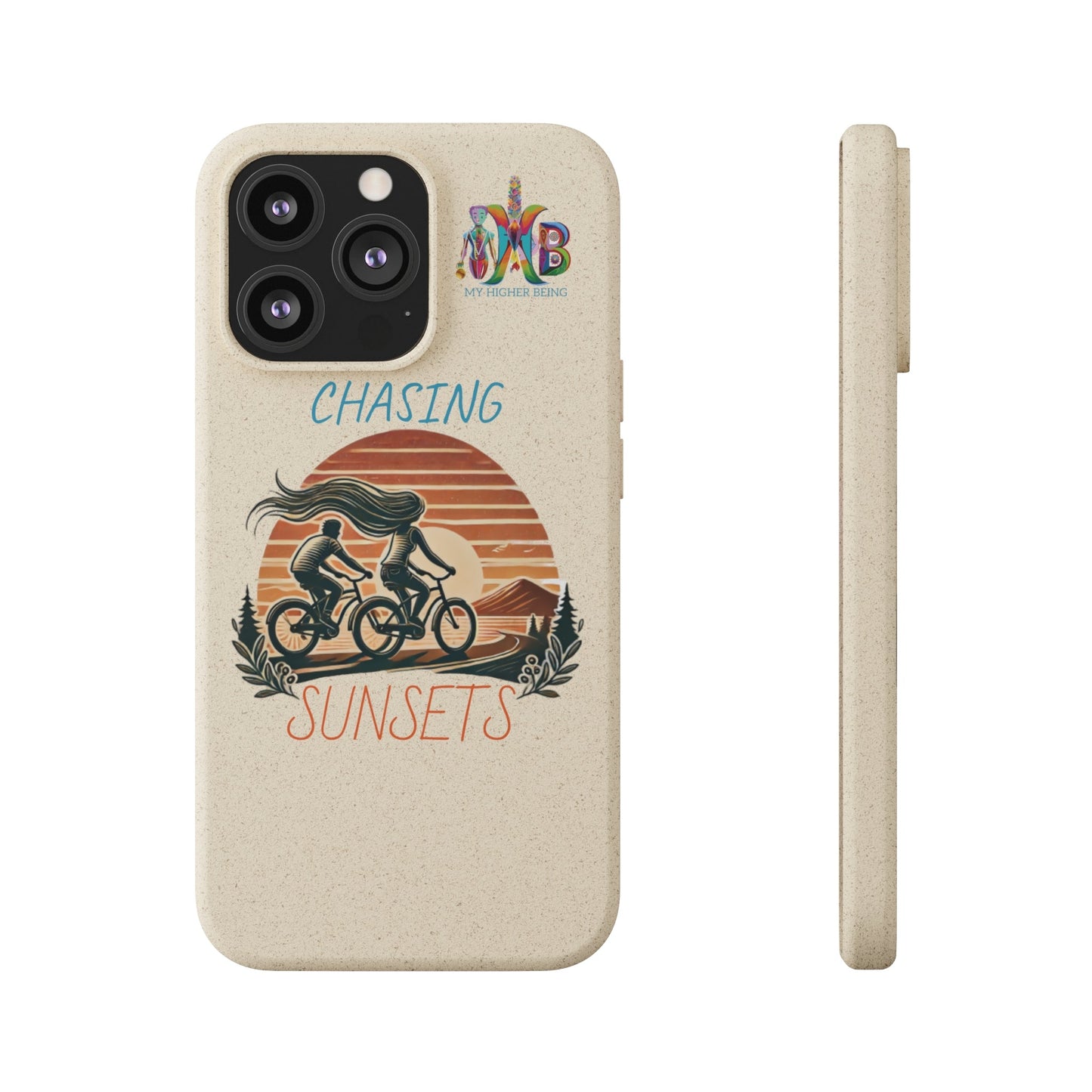 'Chasing Sunsets'_Plastic Free Biodegradable Phone Case (MHB Edition) - My Higher Being