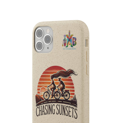 'Chasing Sunsets'_Plastic Free Biodegradable Phone Case (MHB Edition) - My Higher Being