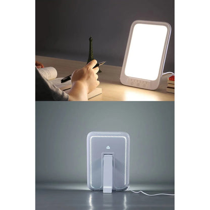 LED Therapy Lamp: 20,000 Lux, Dual-Tone, 3 Colors, 5 Brightness Levels (EU Plug) - My Higher Being