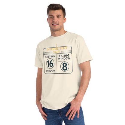 'I Intermittent Fast_16 - 8'_100% Organic Cotton T-Shirt - My Higher Being