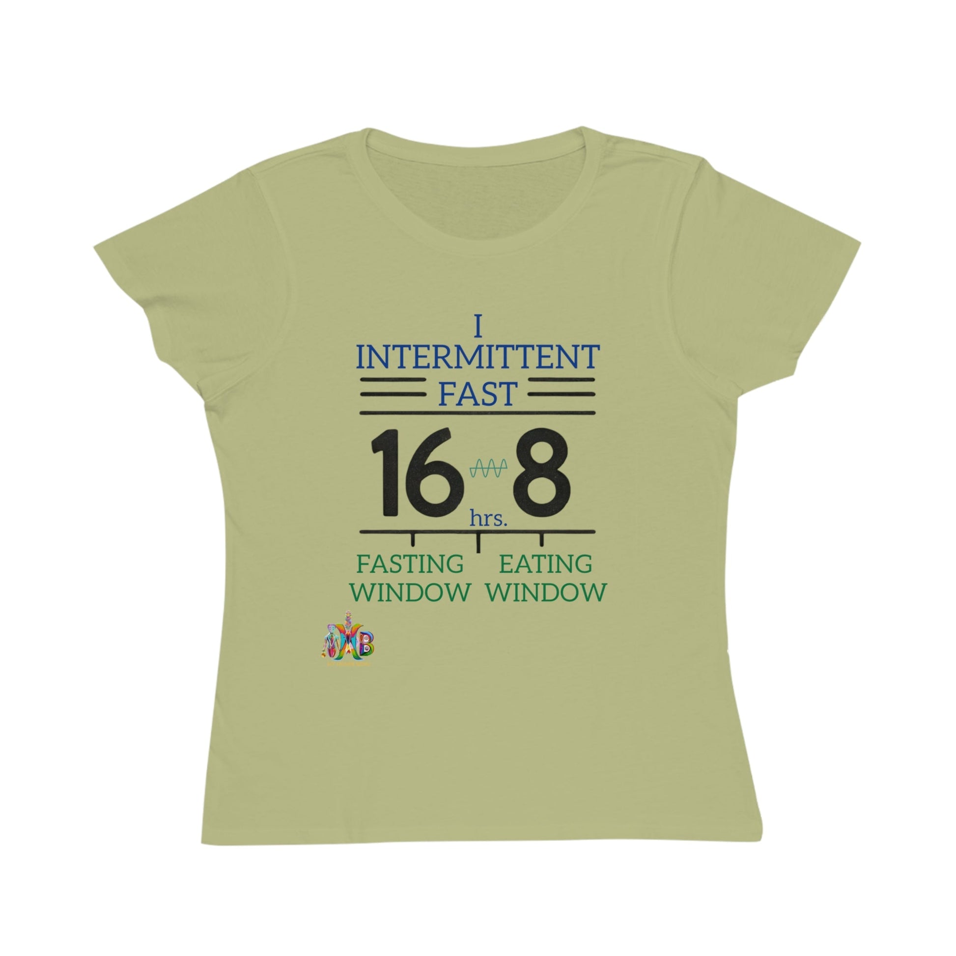 'I Intermittent Fast_16 - 8'_100% Organic Women's Classic T-Shirt - My Higher Being