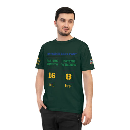 'I Intermittent Fast_16 - 8' (MHB EDITION)_100% Organic Cotton Jersey T-Shirt - My Higher Being