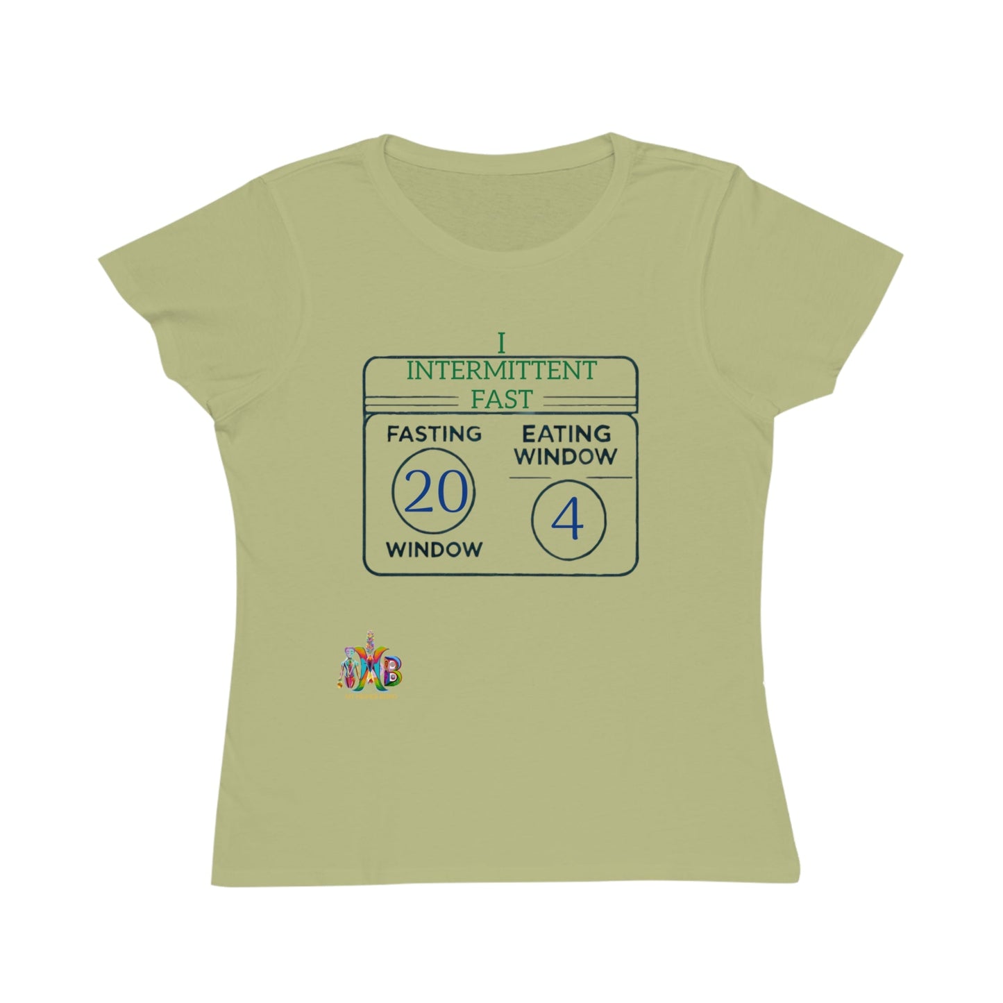 'I Intermittent Fast_20 - 4'_100% Organic Women's Classic T-Shirt - My Higher Being