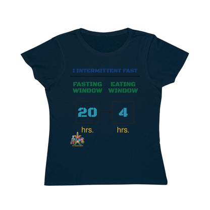 'I Intermittent Fast_20 - 4'_100% Organic Women's Classic T-Shirt - My Higher Being