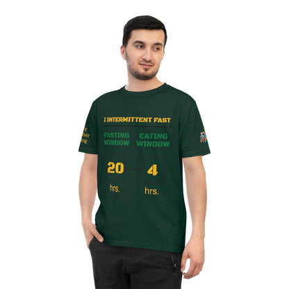 'I Intermittent Fast_20 - 4' (MHB EDITION)_100% Organic Cotton Jersey T-Shirt - My Higher Being