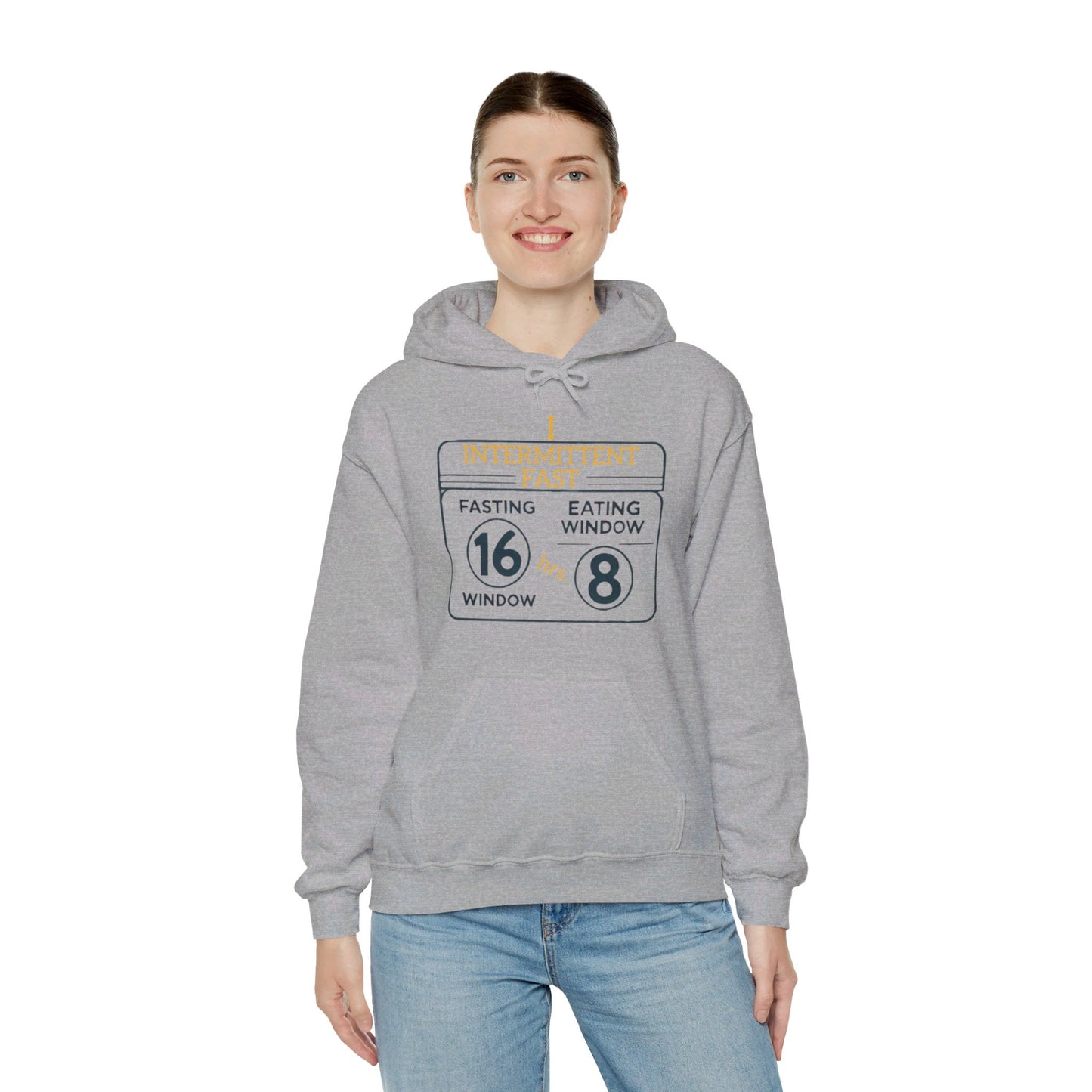 I Intermittent Fast Hoodie_16 - 8 - My Higher Being