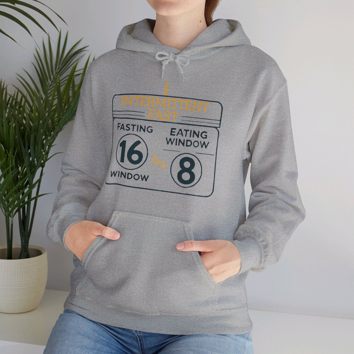 I Intermittent Fast Hoodie_16 - 8 - My Higher Being