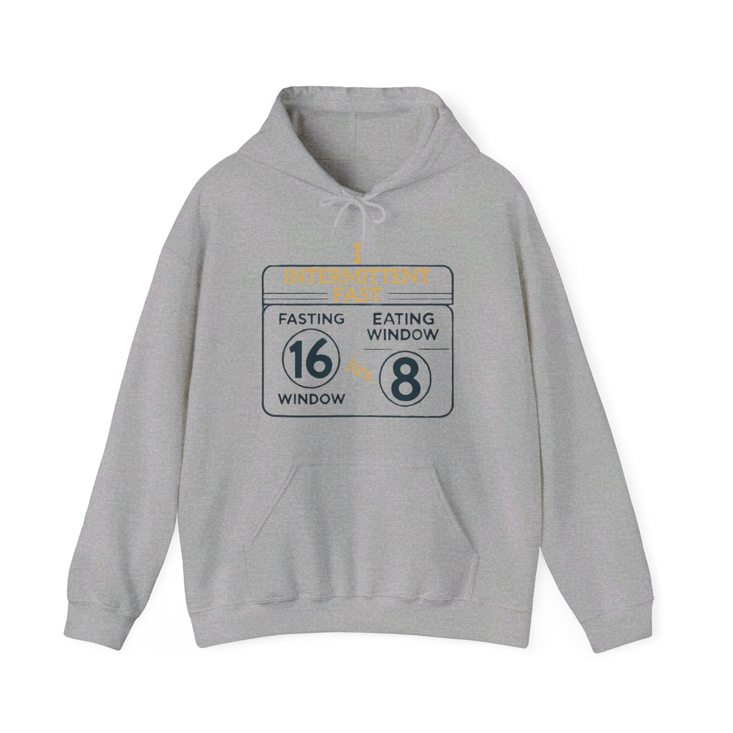 I Intermittent Fast Hoodie_16 - 8 - My Higher Being