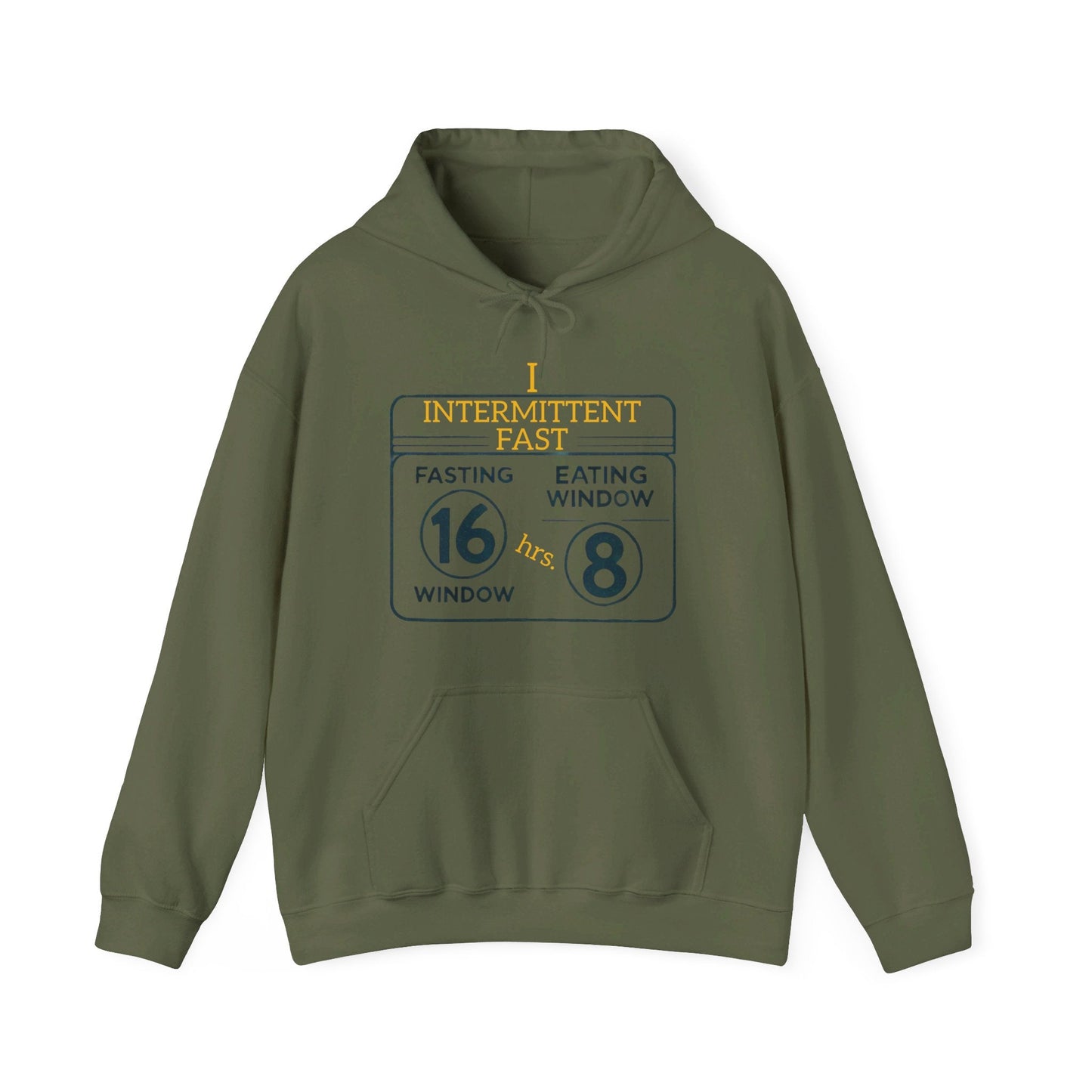 I Intermittent Fast Hoodie_16 - 8 - My Higher Being