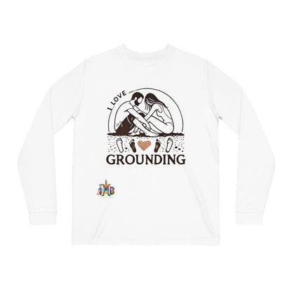 'I Love Grounding'_100% Organic Cotton Long Sleeve Tee - My Higher Being