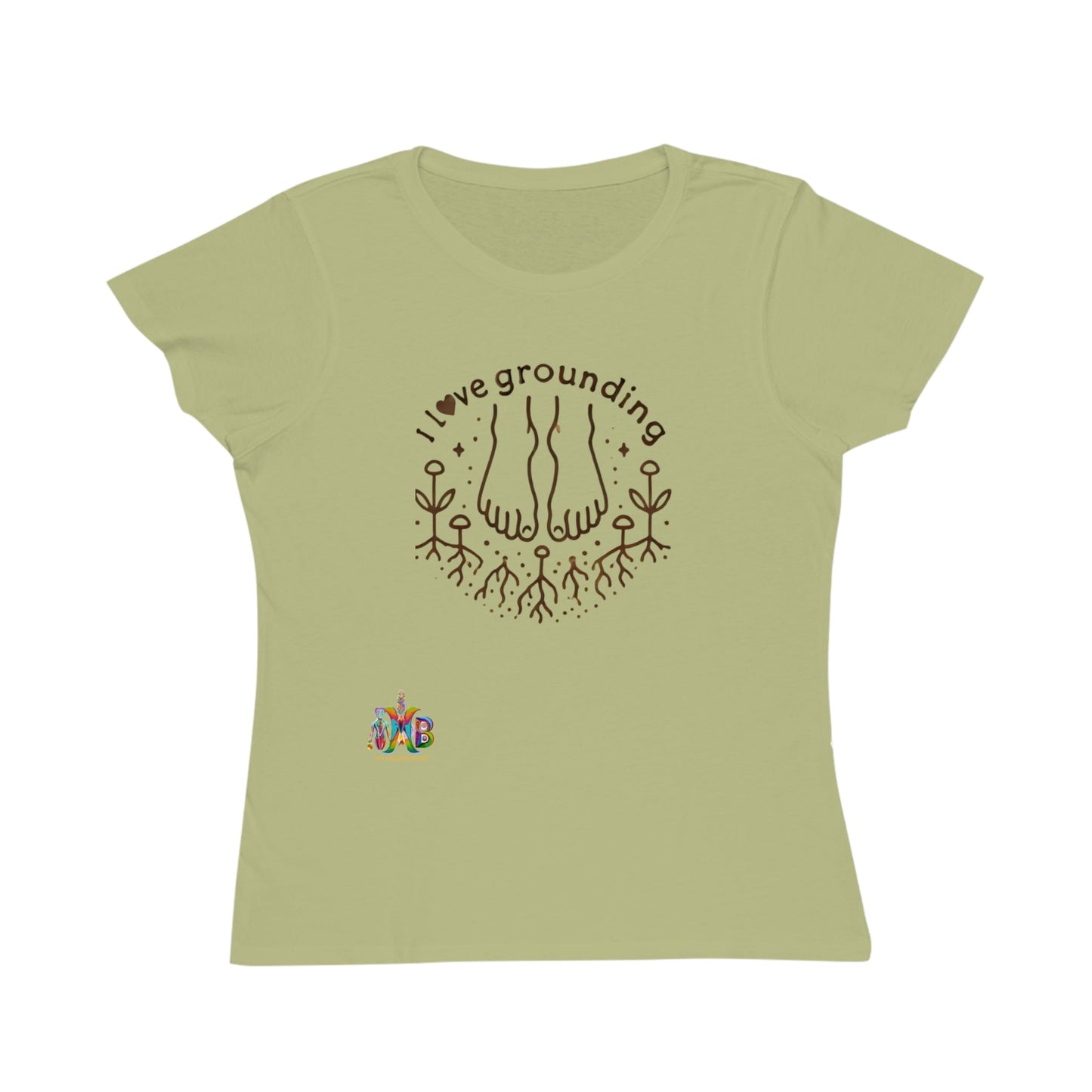 'I Love Grounding'_100% Organic Women's Classic T-Shirt - My Higher Being