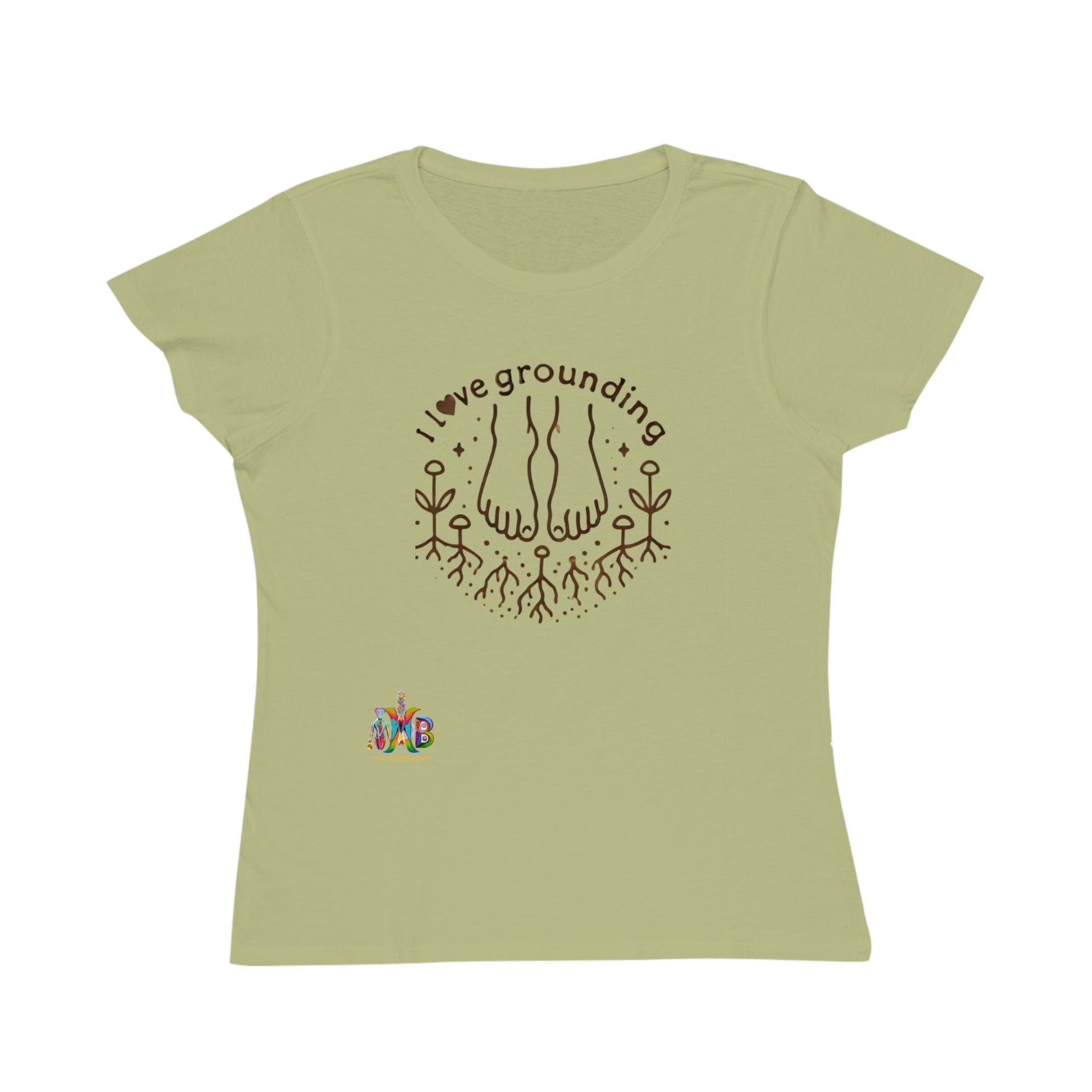 'I Love Grounding'_100% Organic Women's Classic T-Shirt - My Higher Being