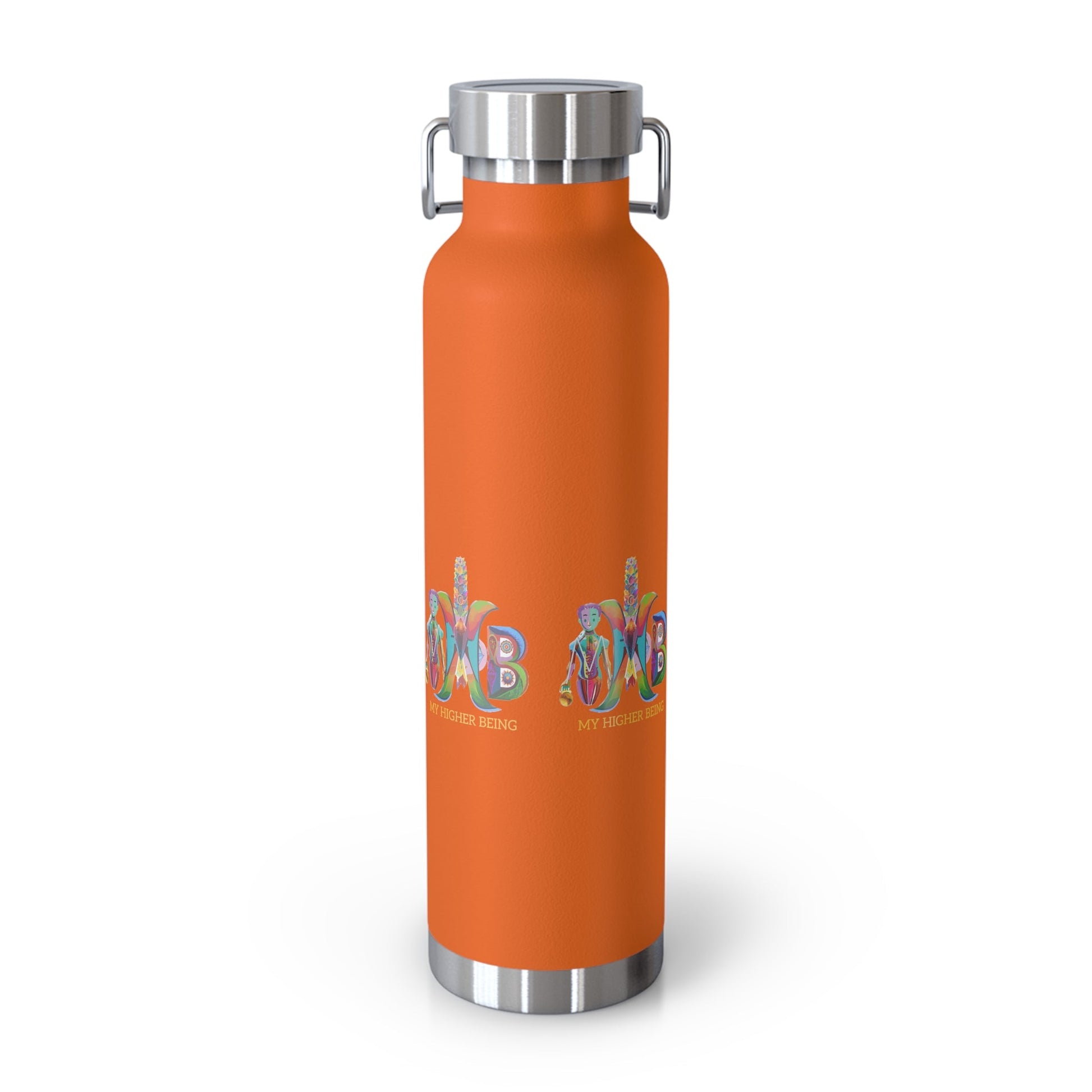 'I Love Grounding'_Copper Vacuum Insulated Bottle, 22oz - My Higher Being