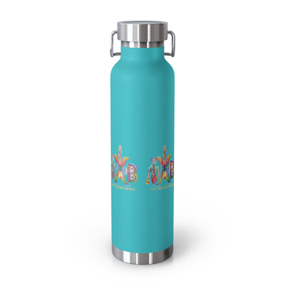 'I Love Grounding'_Copper Vacuum Insulated Bottle, 22oz - My Higher Being