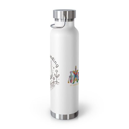 'I Love Grounding'_Copper Vacuum Insulated Bottle, 22oz - My Higher Being