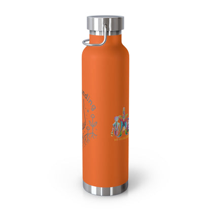 'I Love Grounding'_Copper Vacuum Insulated Bottle, 22oz - My Higher Being