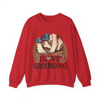 I Love Grounding Couples' Sweatshirt - My Higher Being