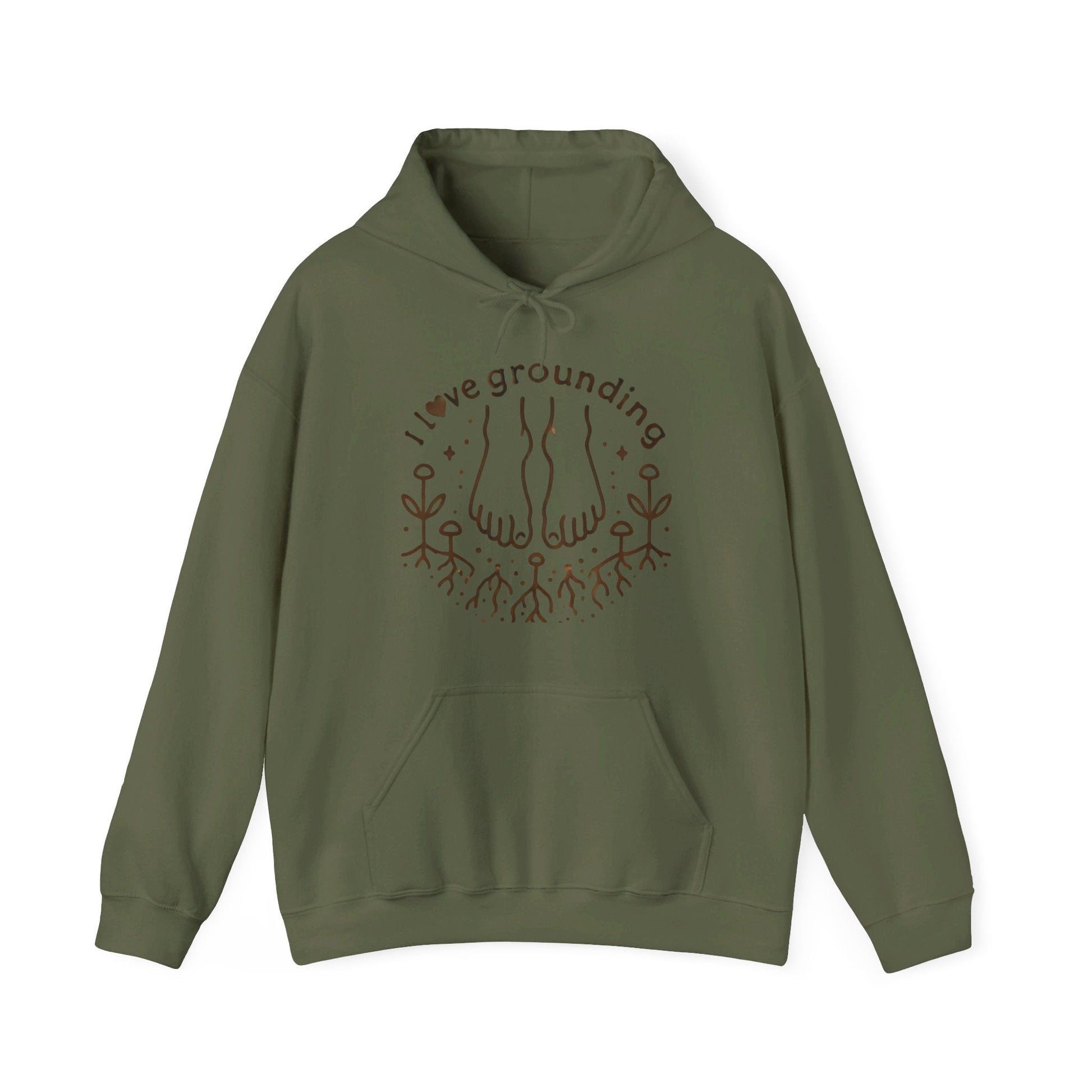 I Love Grounding Hoodie - My Higher Being