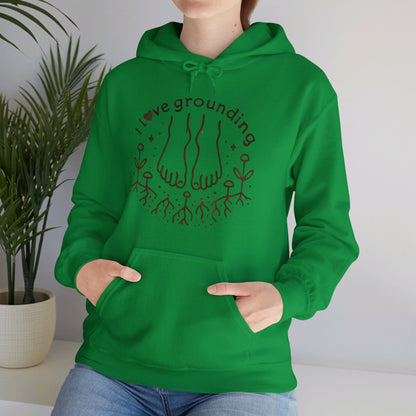 I Love Grounding Hoodie - My Higher Being
