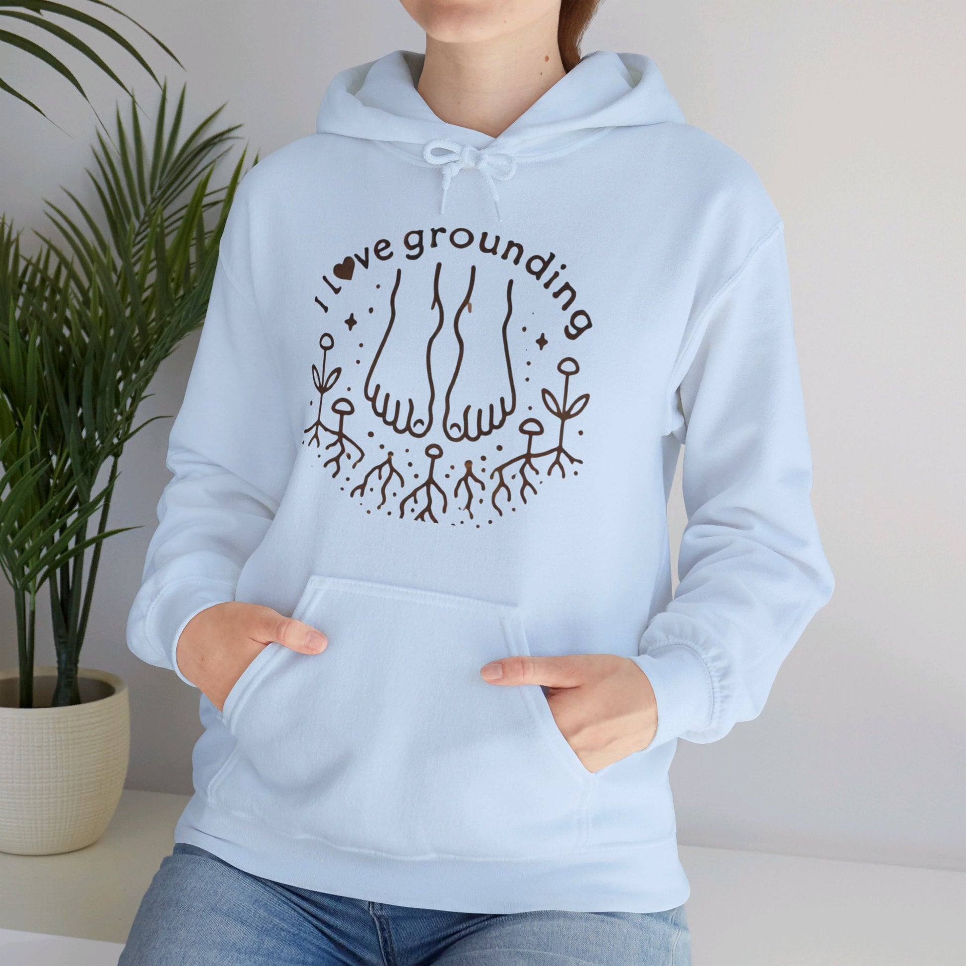 I Love Grounding Hoodie - My Higher Being