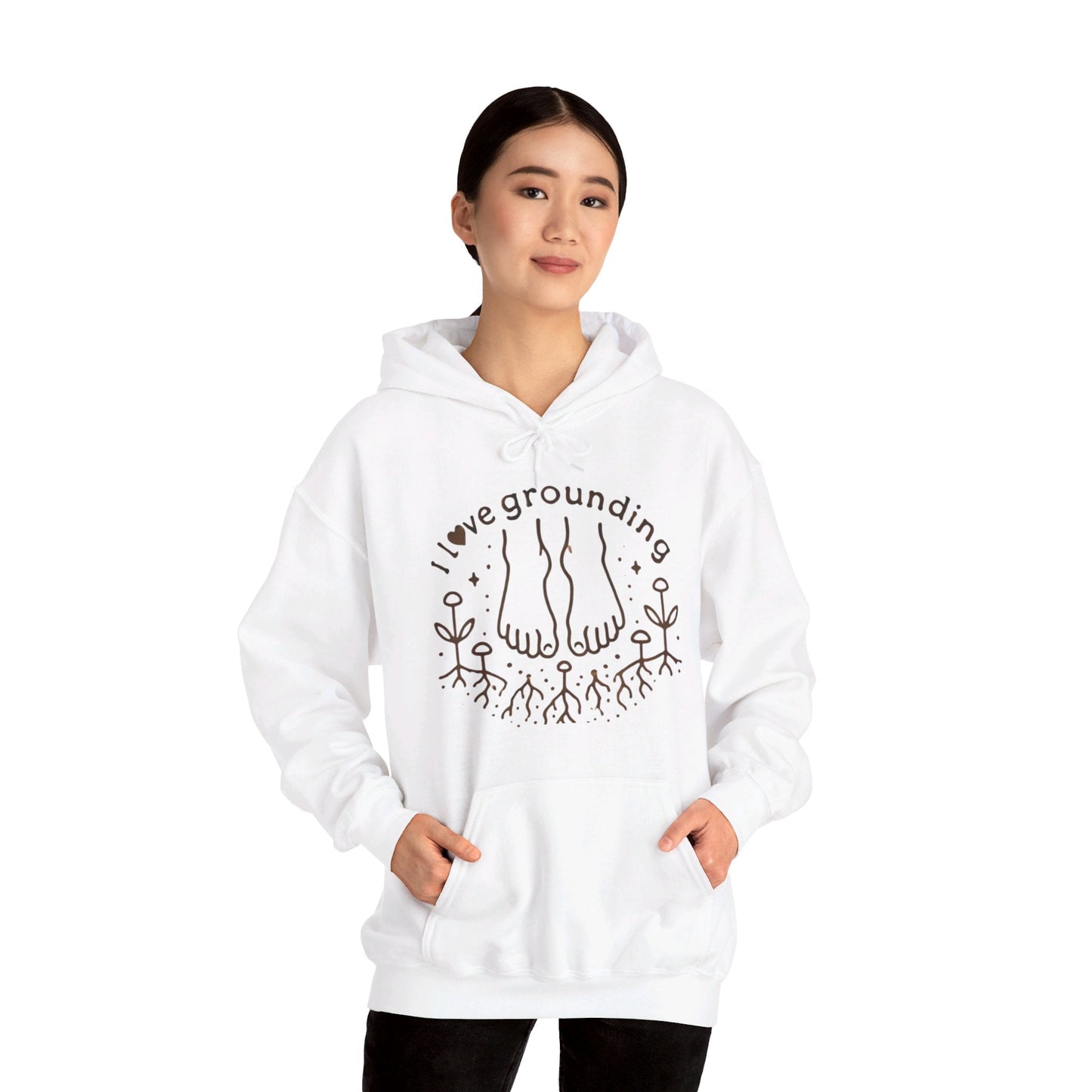 I Love Grounding Hoodie - My Higher Being