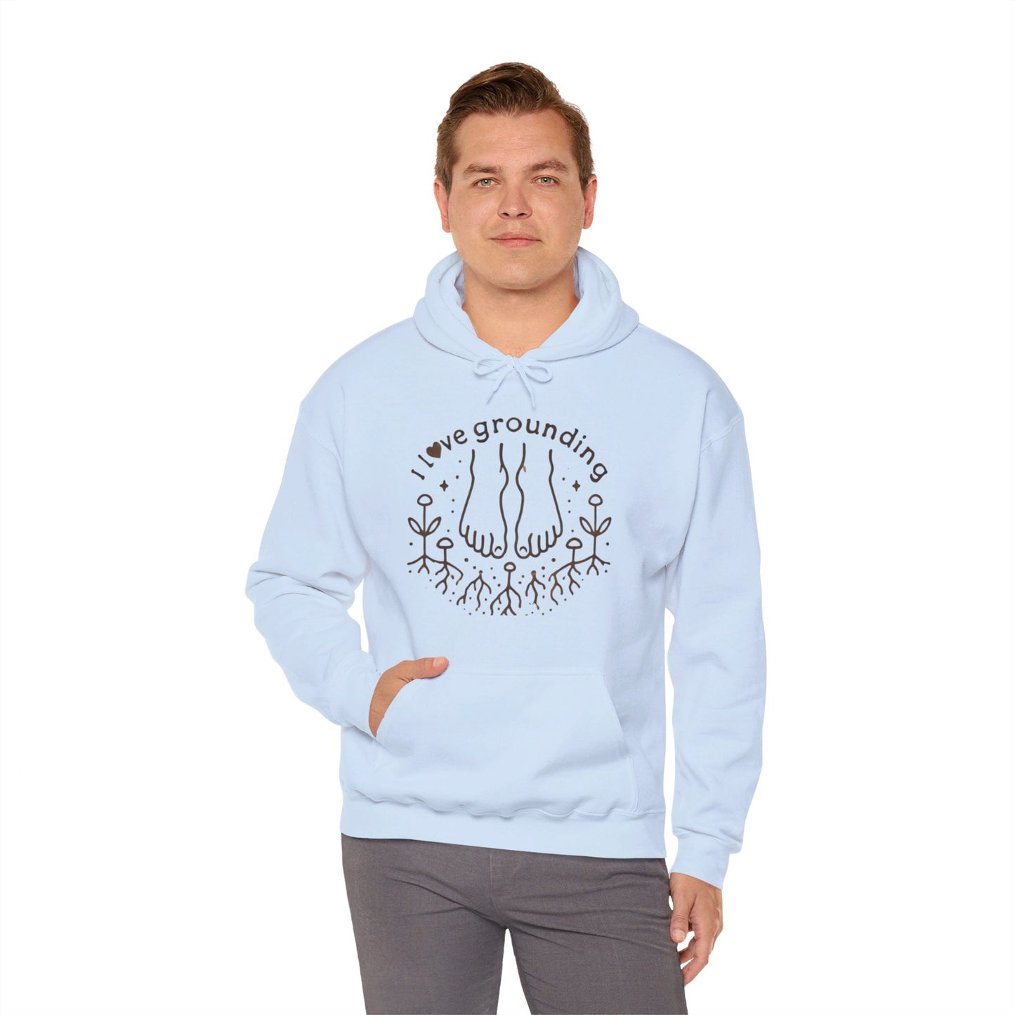 I Love Grounding Hoodie - My Higher Being