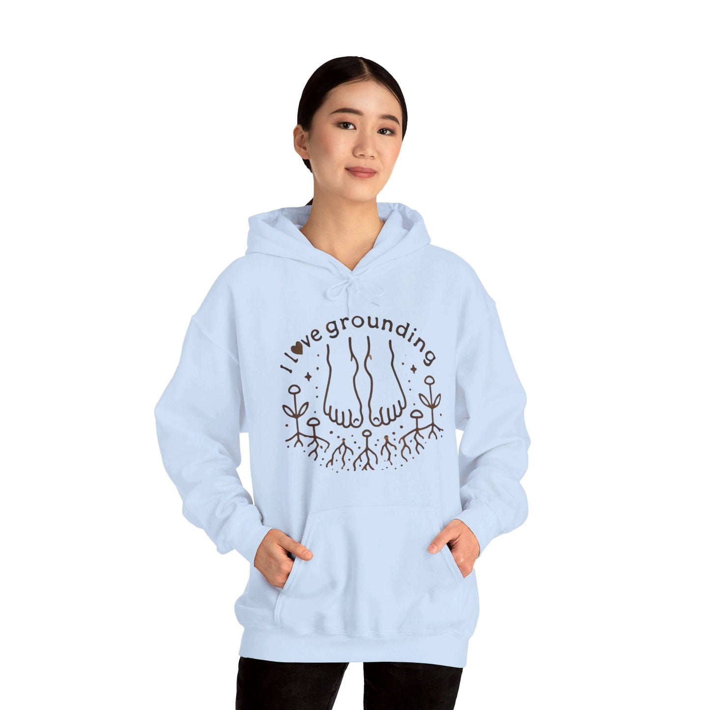 I Love Grounding Hoodie - My Higher Being