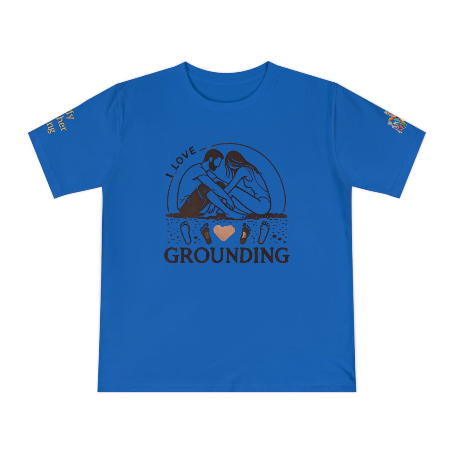 'I Love Grounding' (MHB EDITION)_100% Organic Cotton T-Shirt - My Higher Being