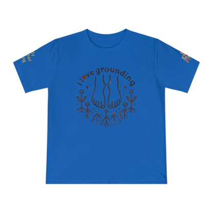 'I Love Grounding' (MHB EDITION)_100% Organic Cotton T-Shirt - My Higher Being