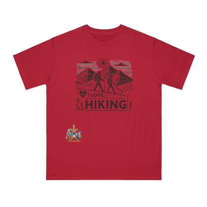 'I Love Hiking'_100% Organic Cotton T-Shirt - My Higher Being