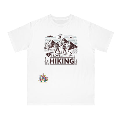 'I Love Hiking'_100% Organic Cotton T-Shirt - My Higher Being