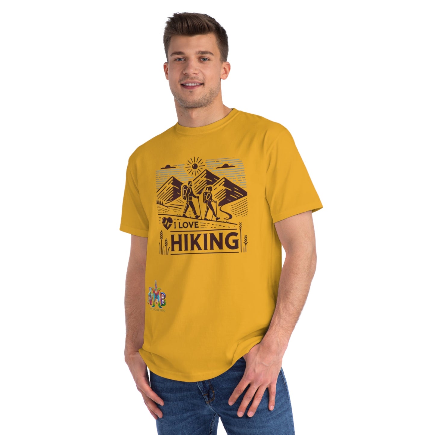 'I Love Hiking'_100% Organic Cotton T-Shirt - My Higher Being