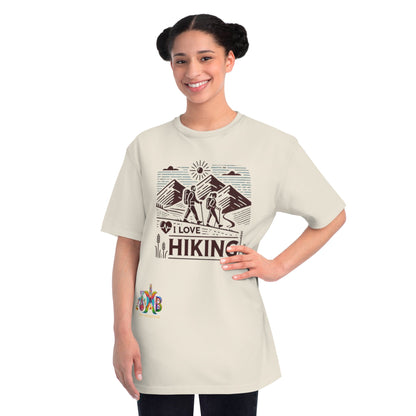 'I Love Hiking'_100% Organic Cotton T-Shirt - My Higher Being