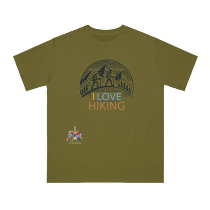 'I Love Hiking'_100% Organic Cotton T-Shirt - My Higher Being