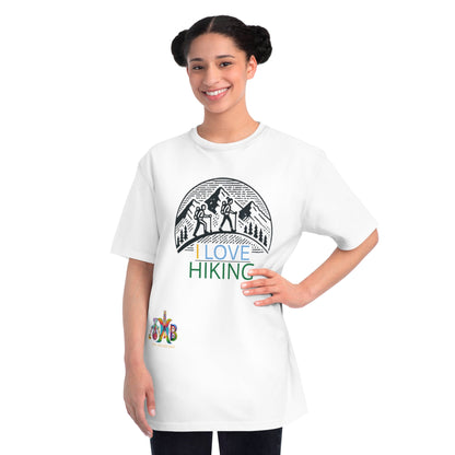 'I Love Hiking'_100% Organic Cotton T-Shirt - My Higher Being