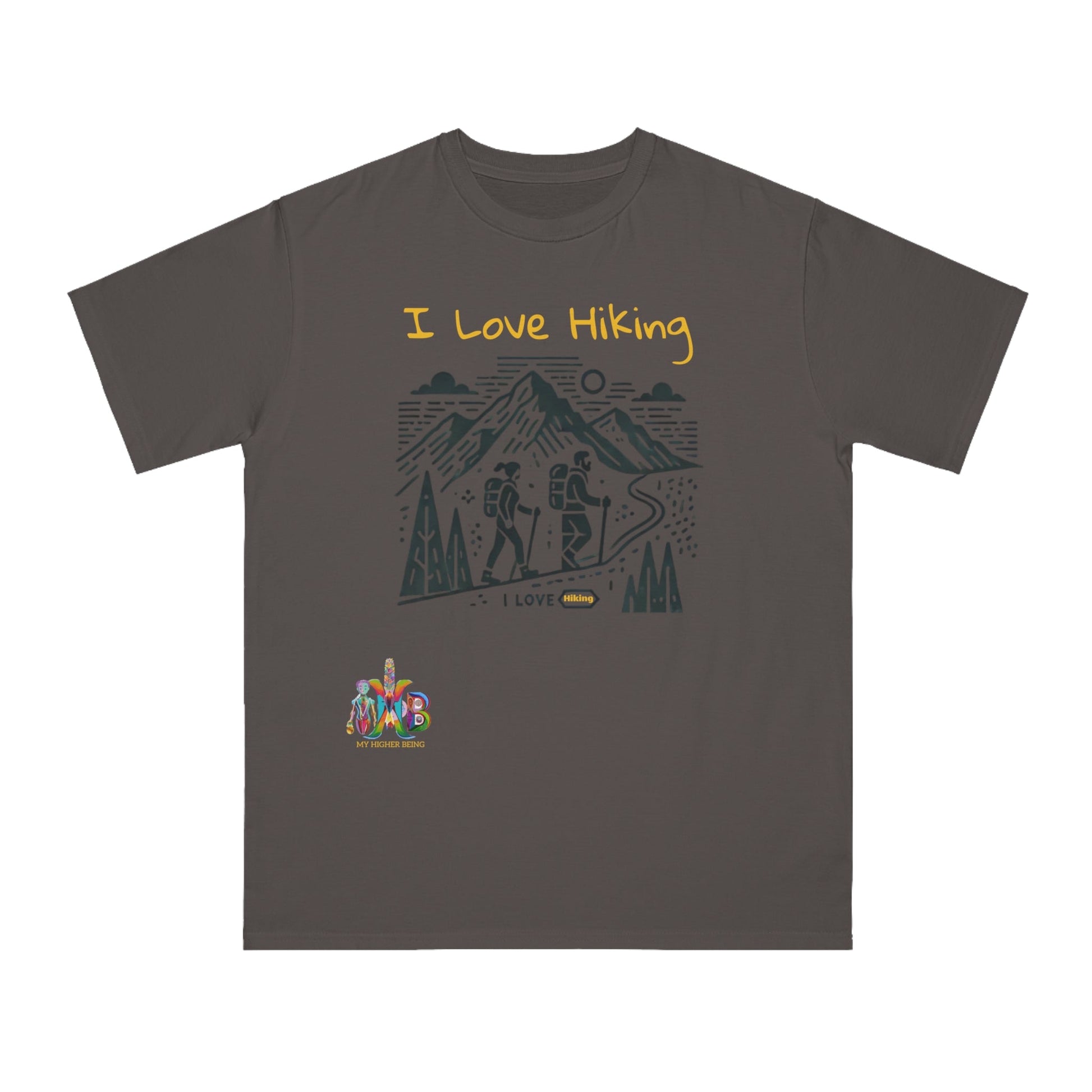 'I Love Hiking'_100% Organic Cotton T-Shirt - My Higher Being