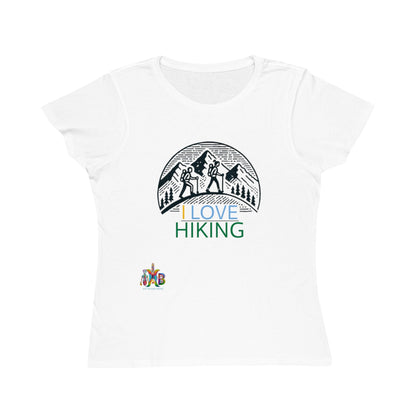 'I Love Hiking'_100% Organic Women's Classic T-Shirt - My Higher Being