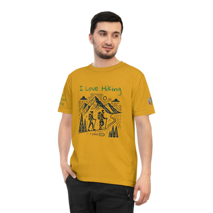 'I Love Hiking' (MHB EDITION)_100% Organic Cotton T-Shirt - My Higher Being