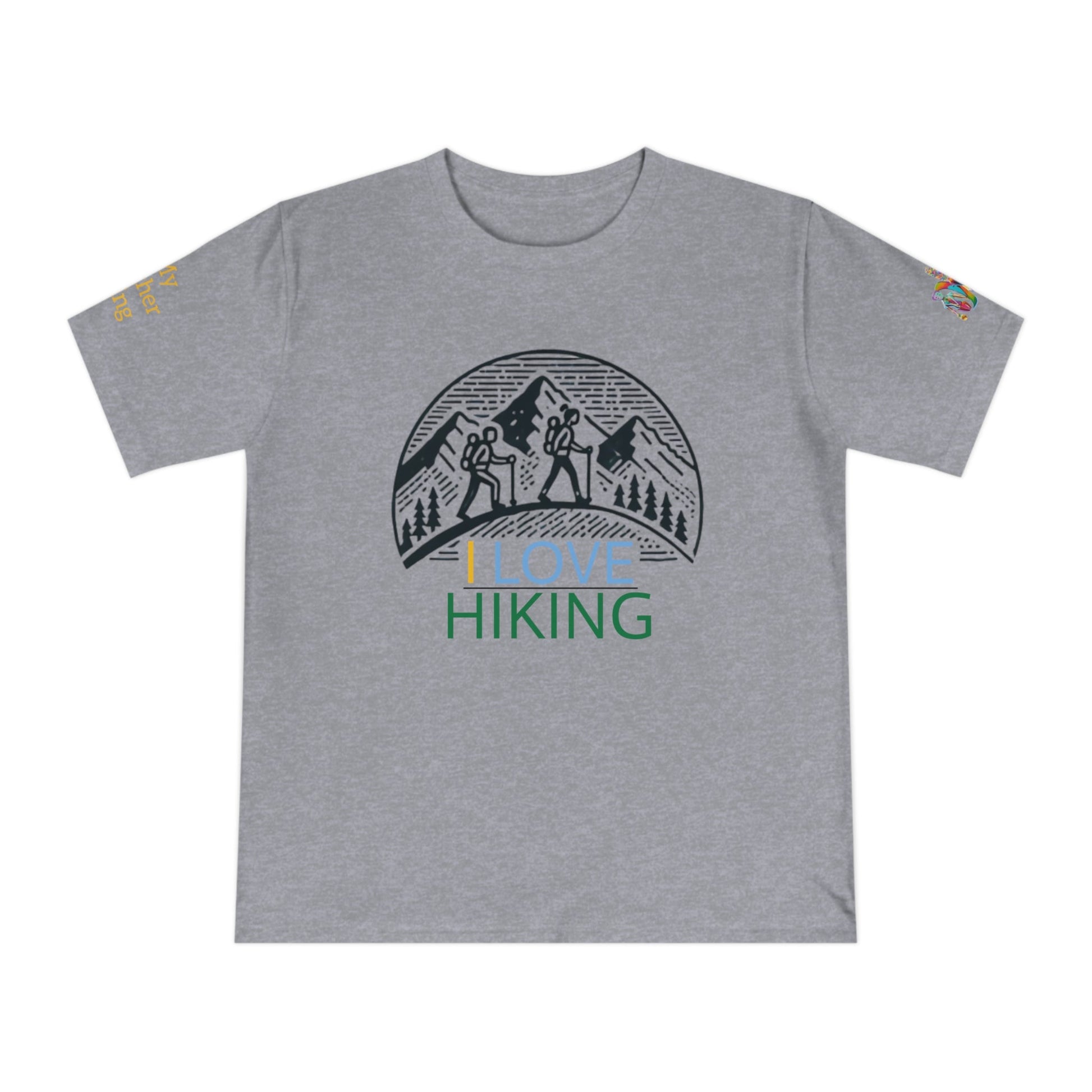 'I Love Hiking' (MHB EDITION)_100% Organic Cotton T-Shirt - My Higher Being