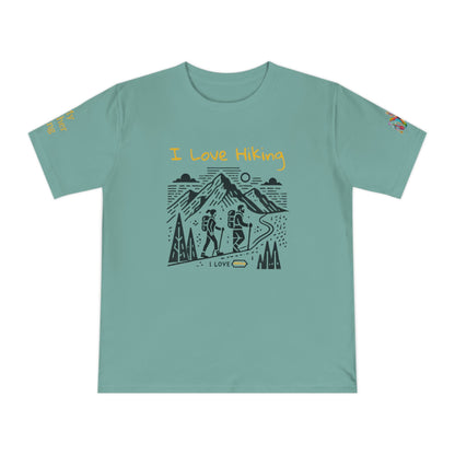 'I Love Hiking' (MHB EDITION)_100% Organic Cotton T-Shirt - My Higher Being