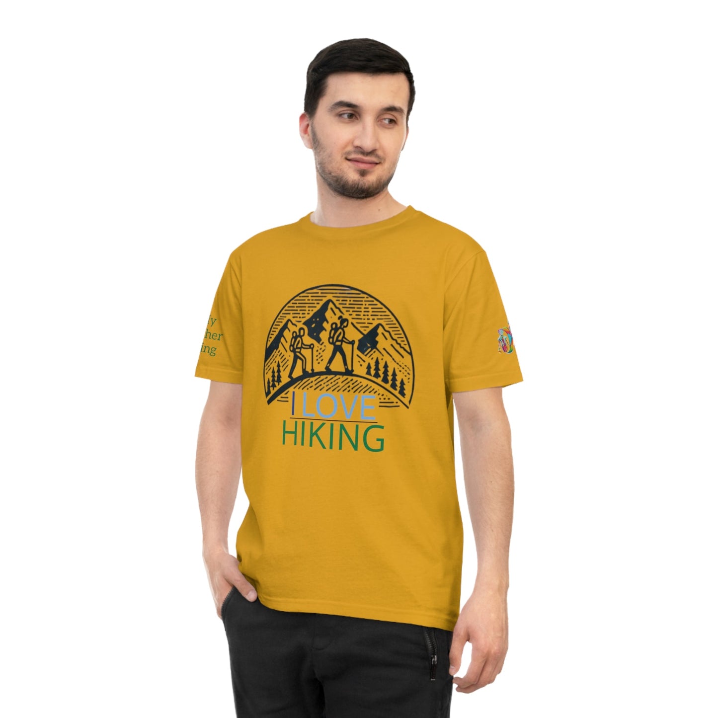 'I Love Hiking' (MHB EDITION)_100% Organic Cotton T-Shirt - My Higher Being