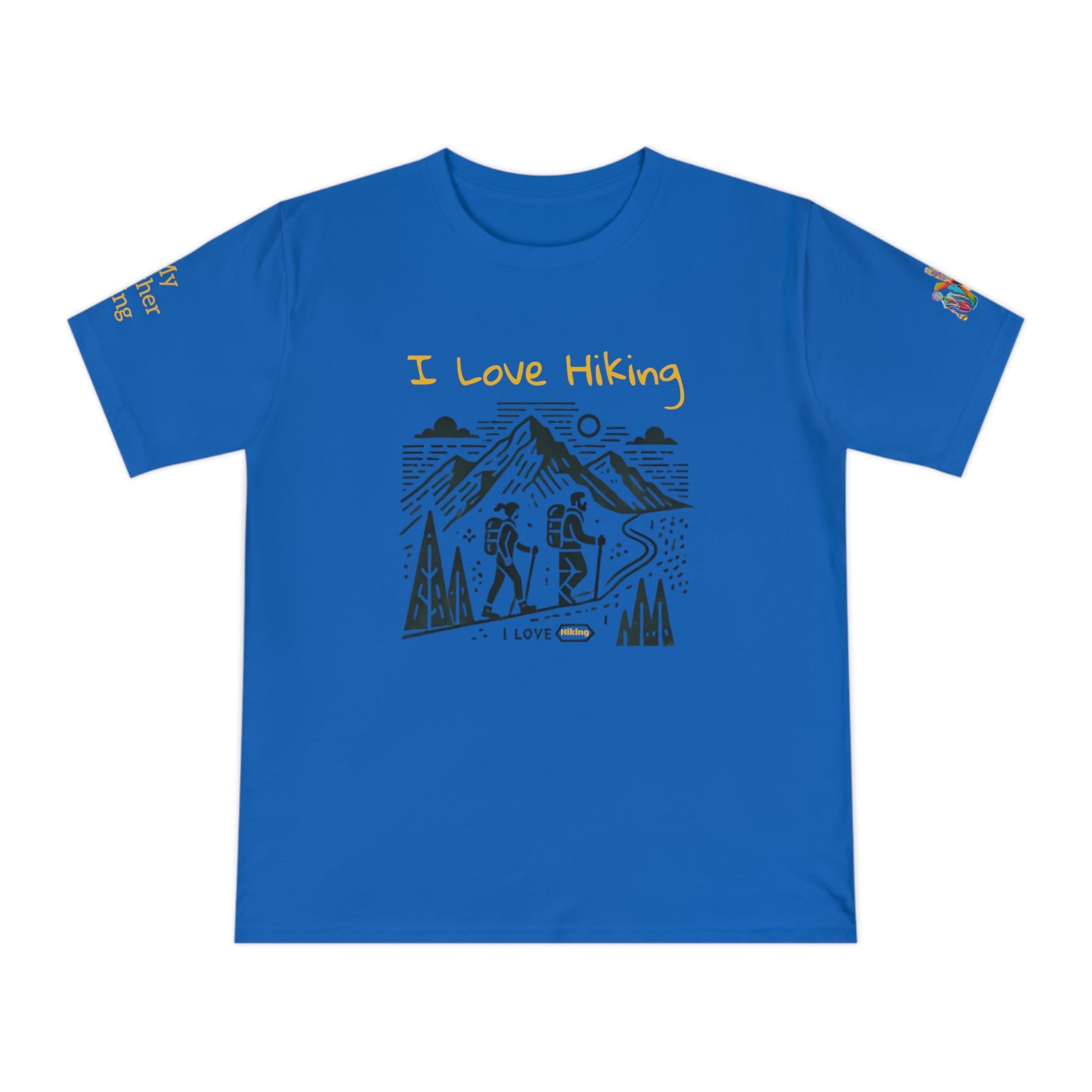 'I Love Hiking' (MHB EDITION)_100% Organic Cotton T-Shirt - My Higher Being