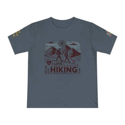 'I Love Hiking' (MHB EDITION)_100% Organic Cotton T-Shirt - My Higher Being