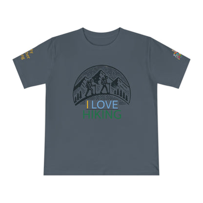 'I Love Hiking' (MHB EDITION)_100% Organic Cotton T-Shirt - My Higher Being