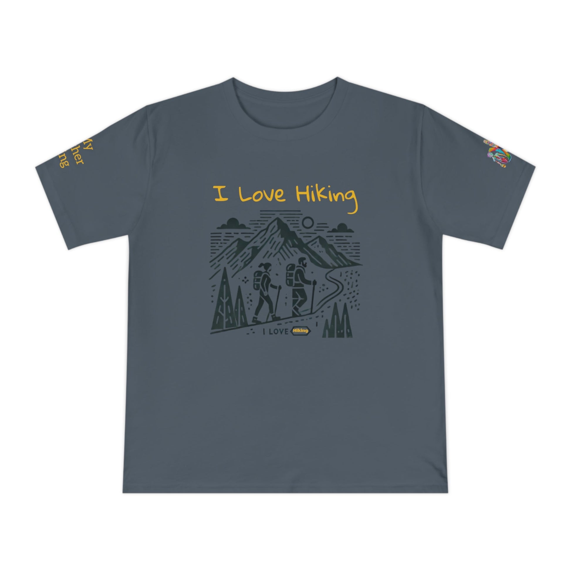 'I Love Hiking' (MHB EDITION)_100% Organic Cotton T-Shirt - My Higher Being